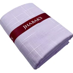 jhabak's Unstitched Cotton Linen Blend Self Design Fabric image 3