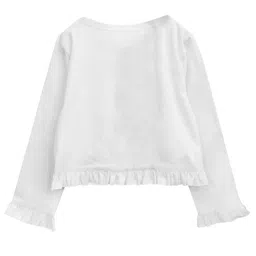a.t.u.n. (all things uber nice) Trendy A-Line Coat for Girls – Comfortable & Elegant image 2