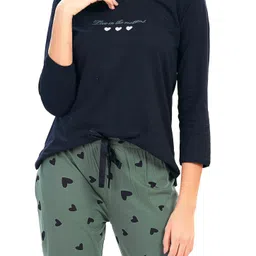 lotik Women's Cotton Night Suit Set image 4