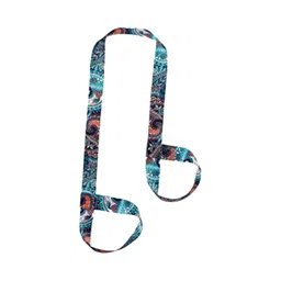 LOOM TREE Yoga Mat Strap Men Women Adult Yoga Mat Carrier Strap for Gym Sports Pilates Blue | 1Yoga Mat Strap | Material ~ Polyester | Color ~ Blue image 1