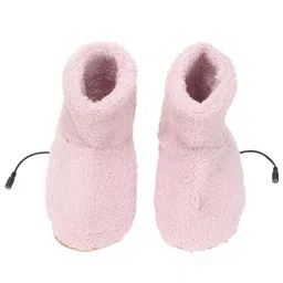 Kufoo Heating Booties, Fast Heating Electric Warming Shoes for Winter (Pink) image 1