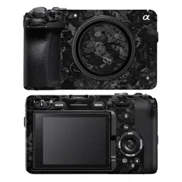 Capes India Camera Skin Cover Compatible with Sony FX3 | Anti Scratch | Protective Film (Design - Forged Carbon) image 1