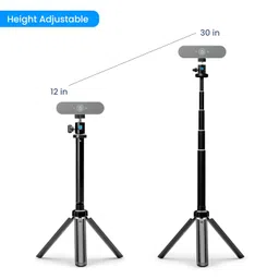 Lume Cube 30" Adjustable Webcam Stand | Webcam Stand | Desktop Tripod | Foldable and Collapsible Stand for Lights & Webcams | Logitech C925e, C922x, C930e, C922, C930, C920, C615 image 3