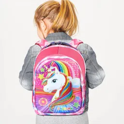 stylbase Stylbase3D School Bag for Boys and Girls Cartoon Printed Waterproof Backpack Bag Ideal for Kids Bag Nursery 1st 2nd Class School Bags 5-7 Years 15 Inch image 4