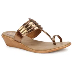 denill Women's Toe Srap Wedge Sandal image 1