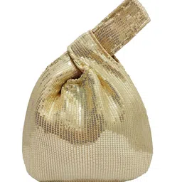 athz Ethnic Handbags for Women Sequin work artisan potli bags Handcrafted Self Design image 3