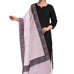 arvore Women's Kashmiri Woolen Jacquard Shawl, Warm and soft, Faux Pashmina image 2