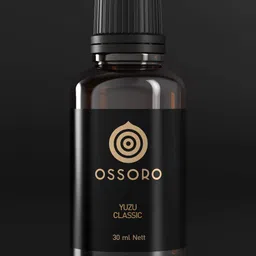 Ossoro Yuzu Classic, 30 ml/ Glass Bottle image 1
