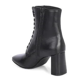 delize Black women High Heel derby Boots 66732 image 3