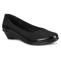 anita sarees Women's Wedge Heel Ballet Flats | Stylish & Comfortable Slip-On Ballerinas & Bellies for Casual, Office, & Formal Wear | Lightweight Shoes for Women & Girls image 1