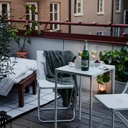 Ikea Little Loved Corner Fejan Outdoor Table Chair Set, Set of 2 Chair image 2