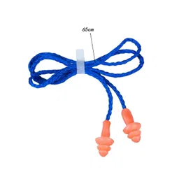 Enakshi (LABEL) Creations Corded Ear Plugs Noise Cancelling Noise Reduction Earplugs For StudyingBusiness & Industrial|Facility Maintenance & Safety|Personal Protective Equip/Ppe|Ear Plugs & Ear image 2