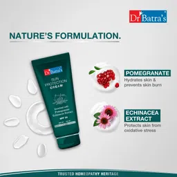 Dr Batra's Sun Protection Cream Enriched With Echinacea | Sunscreen spf 30-100 gm image 5