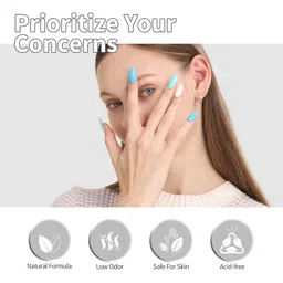 d.b.z. D.B.Z.® 2 Pcs Nail Prep Dehydrator Air Dry No Acid Primer Enamel UV Gel Nail Polish Kit for DIY at Home Nail Care Kit Nail Art Salon Professional (15ml each) image 2