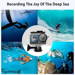 ADOFYS Waterproof Housing Diving Case Compatible for DJI Osmo Action 5 Pro/4/3 Camera Accessories image 4