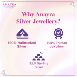 anayra fine silver jewellery ANAYRA 925 Sterling Silver Hallmark Certified Locket for Women | Fancy Silver Fine Jewellery | Great Choice for Gifting image 5