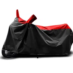 willton VR Enterprises™ - Honnda CB Unicorn 160 Bike Cover with Waterproof and Dust Proof Premium Polyester Fabric (RED Stripe) image 4