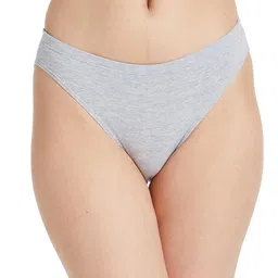 amazon brand - symbol Blend Brief Classic Solid Hipster Antibacterial Cotton Stretch | Underwear | Panties for Women Daily Use | Concealed Waistband |Combo Pack (Set of 3) image 2
