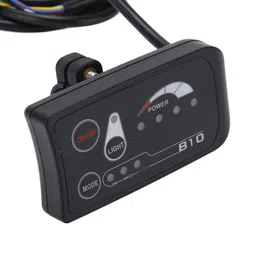 Electric Bike LED Display Panel, 36V 48V LED Display Panel Intelligent Power Display for JN Controller for Pasion Electric Bike Motor image 3