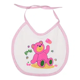 Modern Heados Baby Bib with Cute Cat Design, Cotton, Perfect Print, White Trim image 5