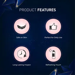 ENVY Dark Deo Spray for Men - 140ML | Long Lasting Deodorant Body Spray image 5