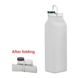 the style sutra THE STYLE SUTRA® Folding Water Bottle Leakproof Sports Bottle for Running Cycling Outdoor image 2