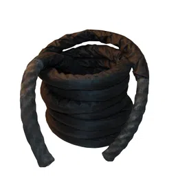 AZUKA® PP Battle Rope with Sleeves 1.5 inch 25ft + Free Surprise Poster Inside image 1