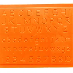 Barge Surekha Slate English Carved Alphabet Slate - Educational Learning Aid - Kids (3+) - 1 Player image 2