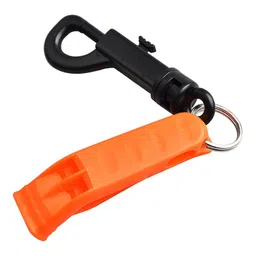 LOOM TREE® Emergency Whistle Outdoor Safety Whistle PVC for Sports Camping Boating image 1