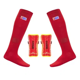 foxcup DeNovo New Shin Guard and Lycra Socks Football Kit image 1