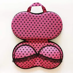 alok Bra Travel Case and Protector - Crush-Free Lingerie Organizer - Underwear Storage Case – Undergarment Travel Case Women - Lingerie Organizing Bag (Multicolour) image 5