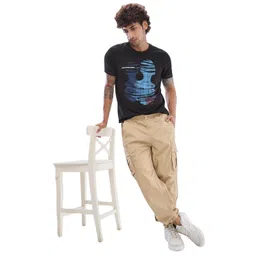 spykar Grey Regular Fit Cargo for Men image 2