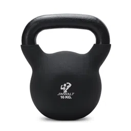 The Indian Made JIMWALT Premium Half Coated Neoprene Kettlebells 2KG to 48KG (16KG) image 1