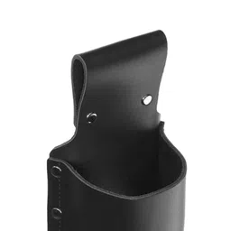 Waist Beer Belt Holster Beverage Can Holder Leather Wine Bottle Bag Black image 1