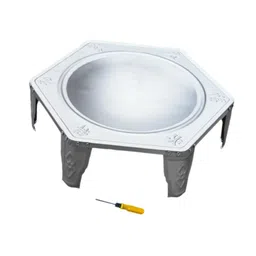 club bollywood THE STYLE SUTRA Fire Pit Brazier Wood Burning Fire Pit Sturdy Compact for Yard Camping Backyard hexagon|Outdoor Cooking & Eating |1 Fire Pit Brazier with Screwdriver image 1