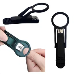 santalon Magnifying Nail Cutter with 3X Zoom Lens | Precision Stainless Steel Nail Clipper for Enhanced Visibility Of Eyes | Ideal for Fingernails & Toenails | Professional Nail Care Tool for Seniors & Adults image 5