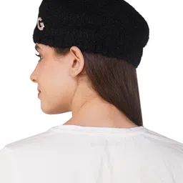 isweven Women's Winter Cozy Woolen Knit Beanie Cap (WC4148, Free Size) image 4