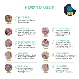 Mintree USA Tan Fading Manicure Pedicure Kit - Earth image 5