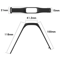 INEFABLE Oneplus Band Strap and Oppo Band Strap Soft Silicone Adjustable Band Strap - Device Not Included - Pack of 1 image 3