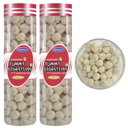 Dilbahar's Anardana Goli - 210G MT | Anardana Goli Pachak | Digestive Goli Pachak | Mukhwas Mouth Freshener | Anardana Churan Goli | Churan Digestive Mouth Freshener Mukhwas | After-Meal Treat image 1