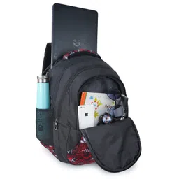 half moon Aztec 35L College Bags Class 5-12 | College Bag For Men/College Bag For Women | 15.6 Inch Laptop Bag For Men/Laptop Bag For Women | Spacious & Multiple Pockets (Red) image 5