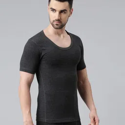 dixcy scott maximus Men's Solid Skinny Fit Undershirt image 4