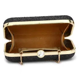 for the beautiful you Women's Clutch (beaded black_1_Black) image 3