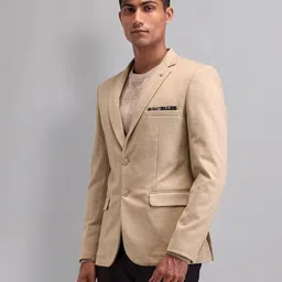 arvind Tailored Fit Single Breasted Blazer image 4
