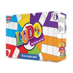 Funskool Games - Ludo 2018, The Classic startegy Game Board, Unique 6 Player Game, Kids and Family, 2-6 Players, 4 & Above image 5