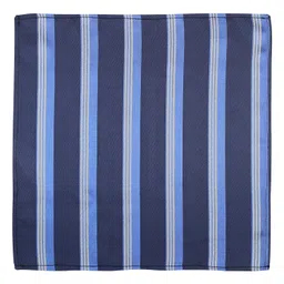 kovove The Intellect Dash Abstract Blue Pocket Square image 5