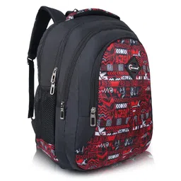 half moon Aztec 35L College Bags Class 5-12 | College Bag For Men/College Bag For Women | 15.6 Inch Laptop Bag For Men/Laptop Bag For Women | Spacious & Multiple Pockets (Red) image 1