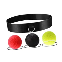 UJEAVETTE Boxing Reflex Ball Headband Set Workout Boxing Gear Exercise MMA React Balls image 5