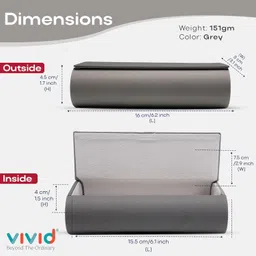 vivid Unisex Adult Lightweight Eyewear Specs Case Cover | Protect Eye Glasses | Chashma Dibbi | Spectacle Box image 4