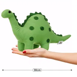 Webby Green Soft Dinosaur Plush Stuffed Toy 30cm image 3